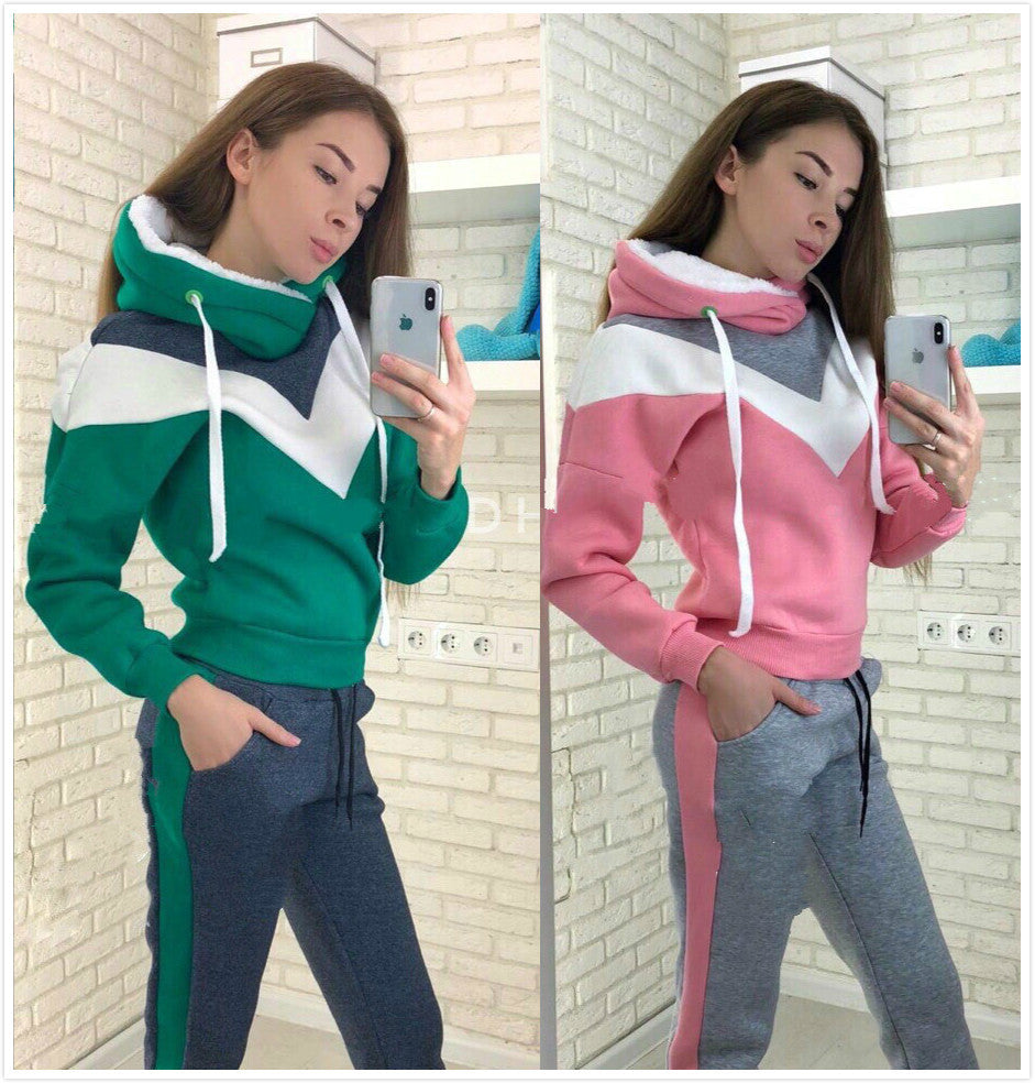 Women's new sports and leisure three-piece suit