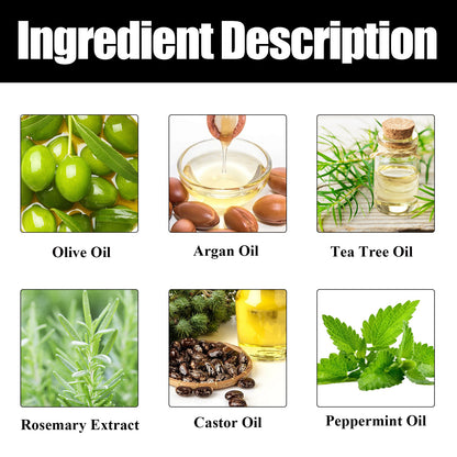 Dense Hair Essential Oil Moisturizes Hair Roots