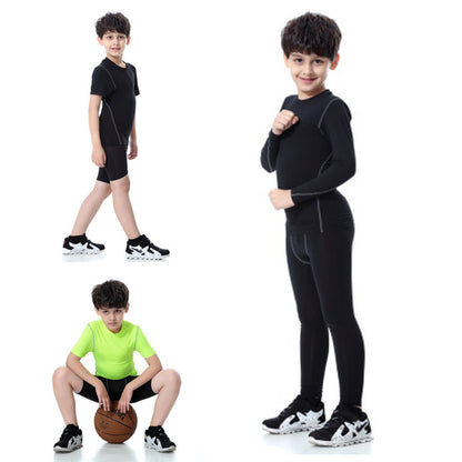 Children's sports fitness suit