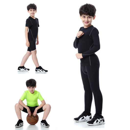 Children's sports fitness suit