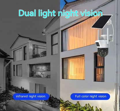 Solar Surveillance Camera Mobile Phone Remote HD Night Vision