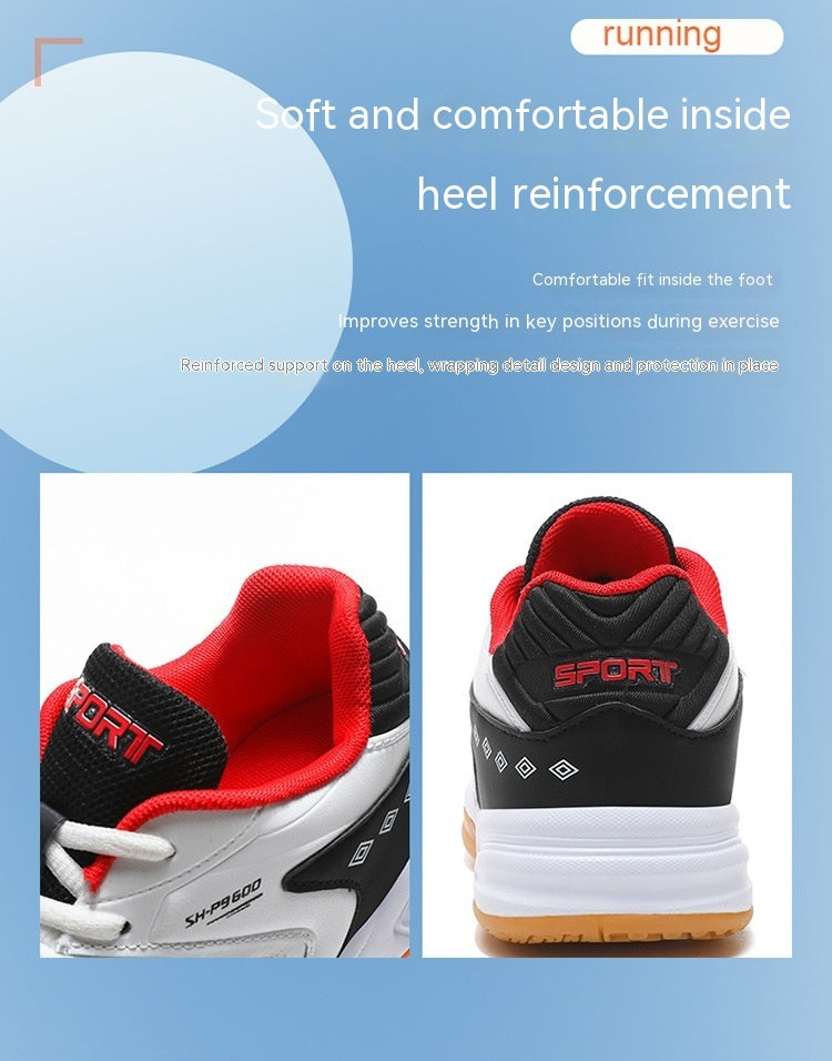 Tendon Bottom Mesh Competition Training Shoes Table Tennis Volleyball Sneaker