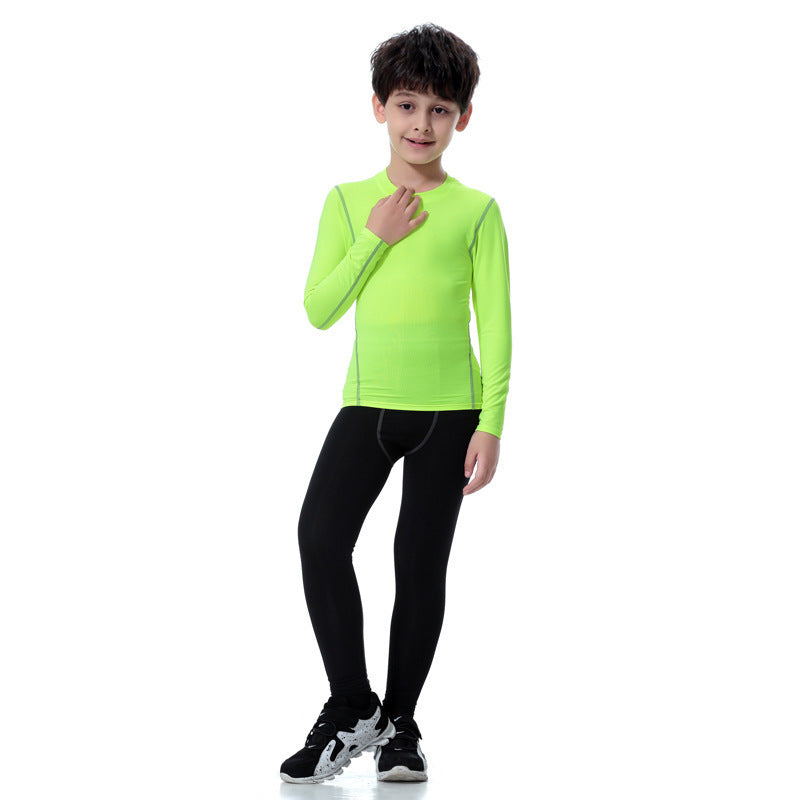 Children's sports fitness suit