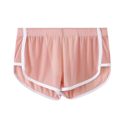 Men's Boxers Summer Ice Silk Ultra-thin Mesh Sports