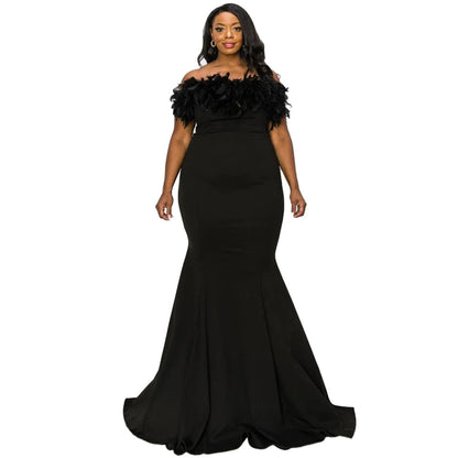 Tube Top Dress Women's Spring Clothing