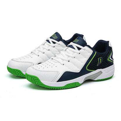 Color-blocking Mesh Splicing Outdoor Tennis Professional Shoes