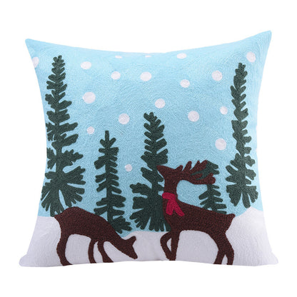 Geometric Abstract Lumbar Cushion Cover Modern Simplicity