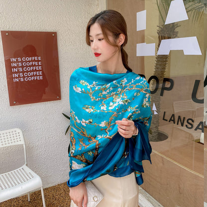 Women's Four Seasons Sunscreen Silk Scarf