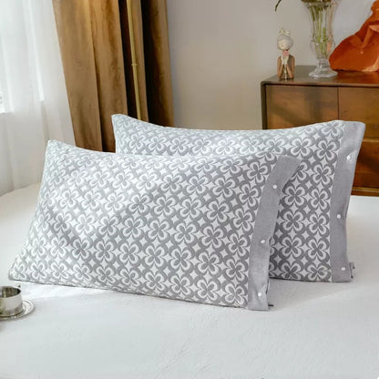 Gauze Pillowcase Single One-pair Package Thickened Plus-sized