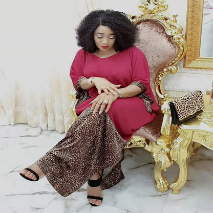 Leopard Print Robe