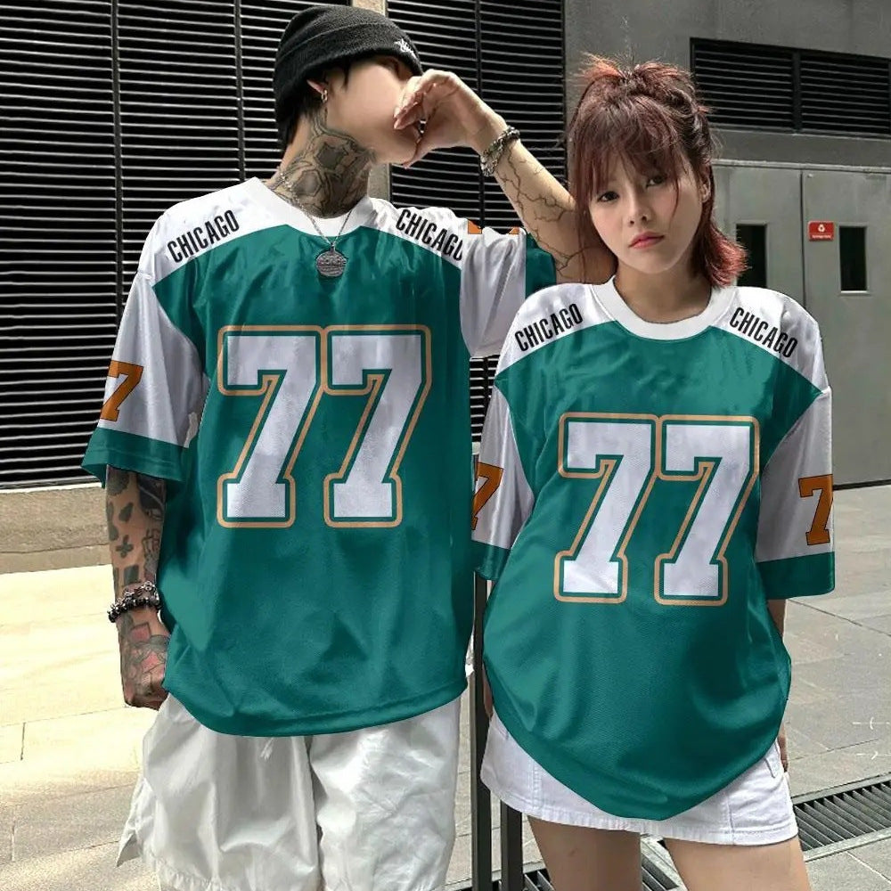 New Fashion Men's T-shirt 3D Digital Printing Basketball T-shirt Summer