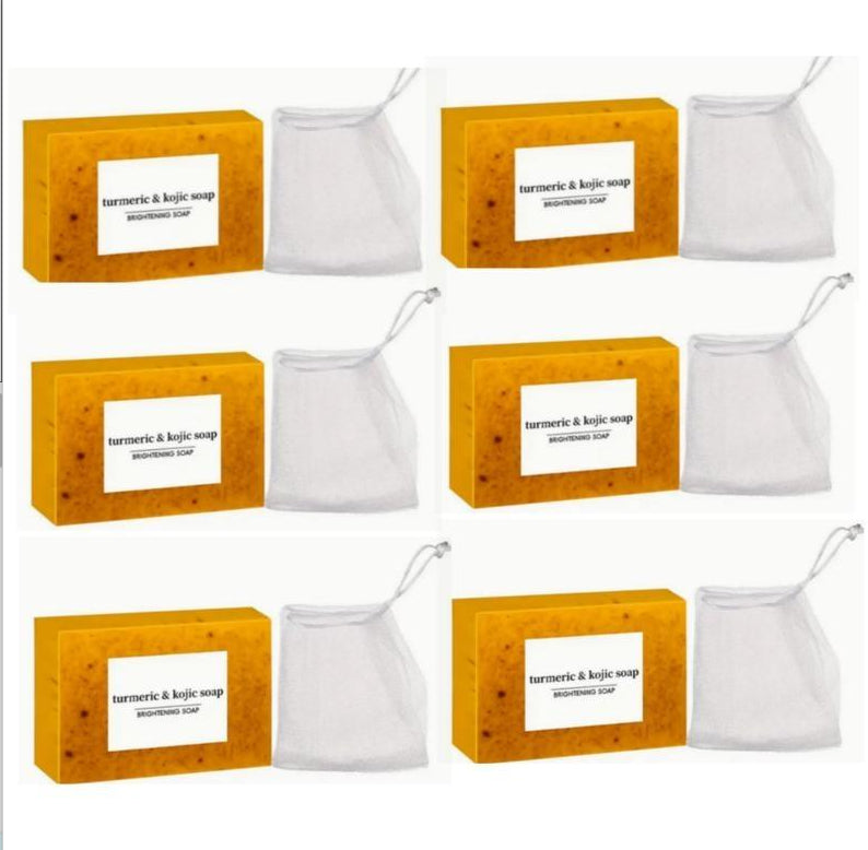 Turmeric Soap Lemon Soap Kojic Acid Soap Ginger Handmade Cold Process