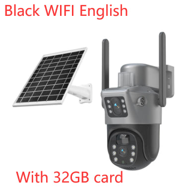 Solar Surveillance Camera Mobile Phone Remote HD Night Vision