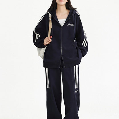 Hooded Sweater Korean Style Loose Slimming Two-piece Suit