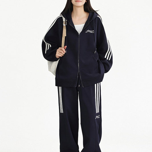 Hooded Sweater Korean Style Loose Slimming Two-piece Suit