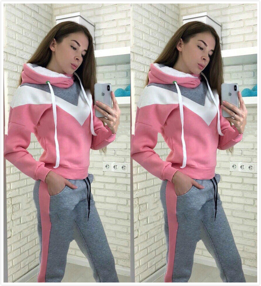 Women's new sports and leisure three-piece suit