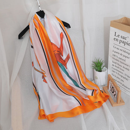 Women's Four Seasons Sunscreen Silk Scarf