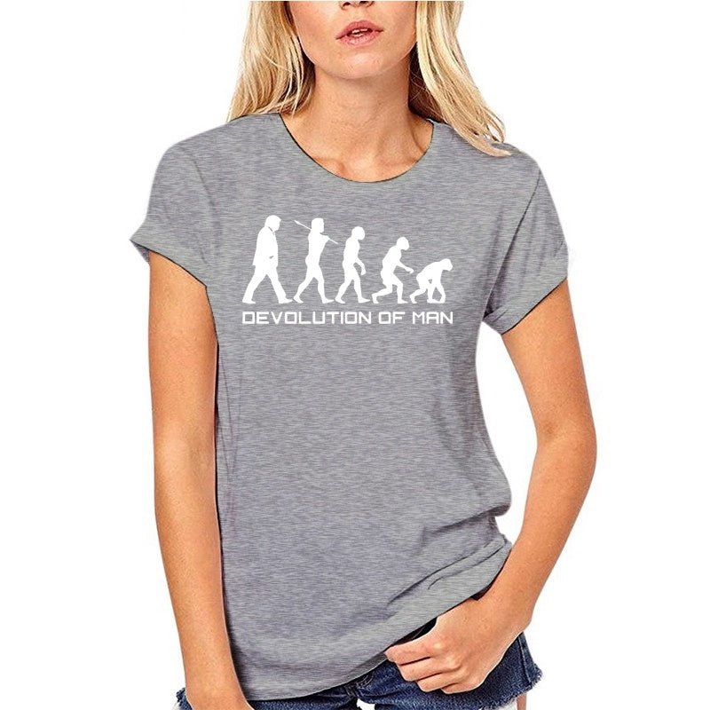 Round neck short sleeve T-shirt