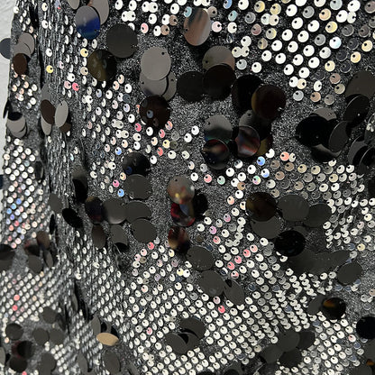 Fashion Slim-fit Velvet Sequined Evening Dress