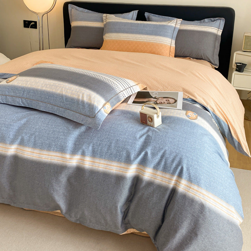 Cotton Four-piece Cotton Quilt Cover Bed Sheet Bedding