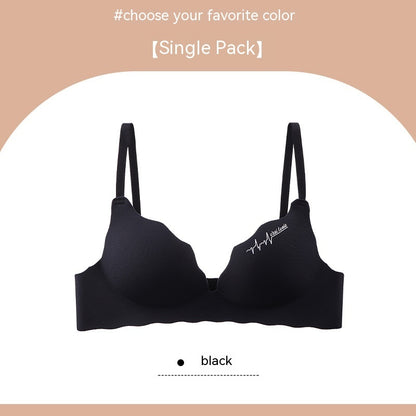 Seamless Lingerie For Women With No Steel Rings And Small Breasts Gathered Together