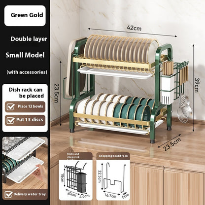 Kitchen Storage Bowl Dish Plate Storage Rack