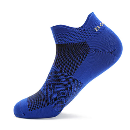Professional Marathon Fitness Quick-drying Non-slip Sweat-absorbent Mesh Boat Socks Socks