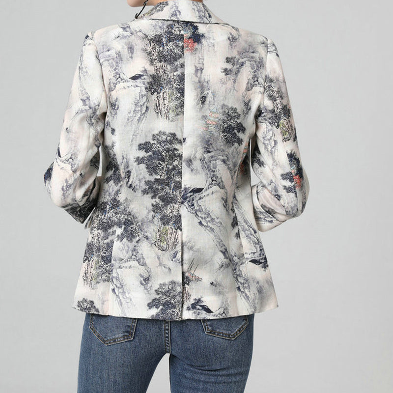 Digital printed suit