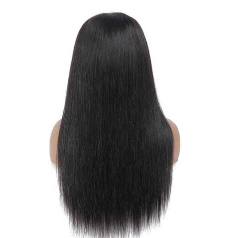 13x 4 Front Lace Human Hair Wig Wig Straight Hair