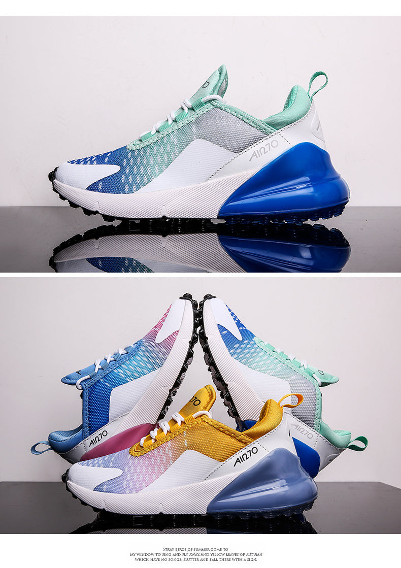 Men's sports and leisure running shoes