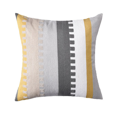 Geometric Abstract Lumbar Cushion Cover Modern Simplicity