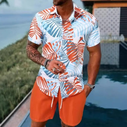 European And American Summer Menswear Shirt Casual Loose