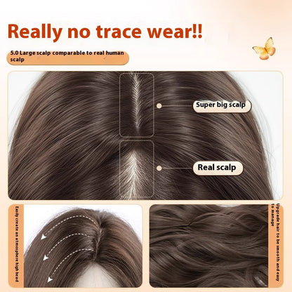 Wig Female Full-head Wig Artificial Hair Natural Long Curly Hair