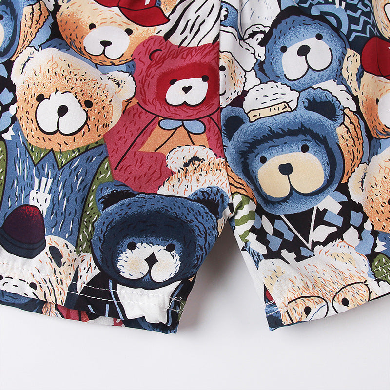 Children's New Summer Printed Shorts Lightweight Breathable