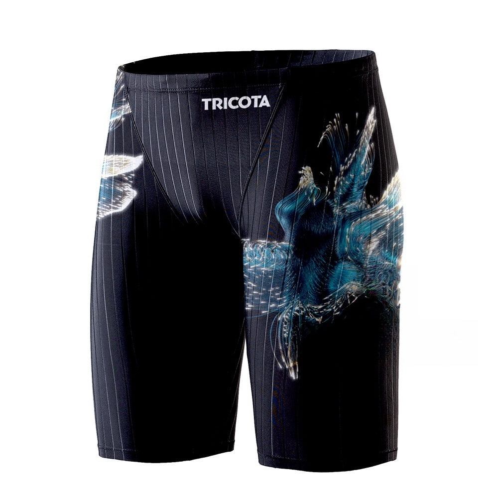 Men's Swimming Trunks Breathable Ice Silk Feeling Quick-dry Pants Swimming Equipment Summer 3D