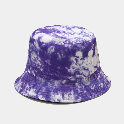 Summer Outdoor Tie-dyed Double-sided Sun Protection Hat