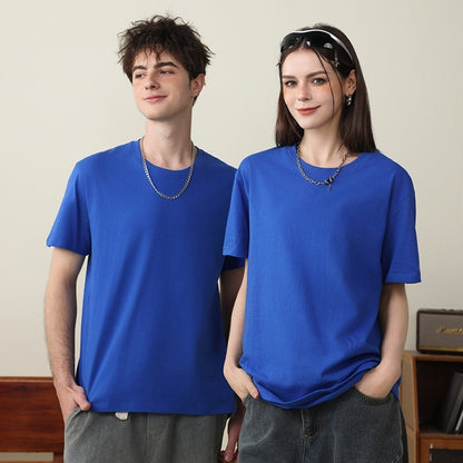 Round Neck Overalls Summer Pure Cotton T-shirt