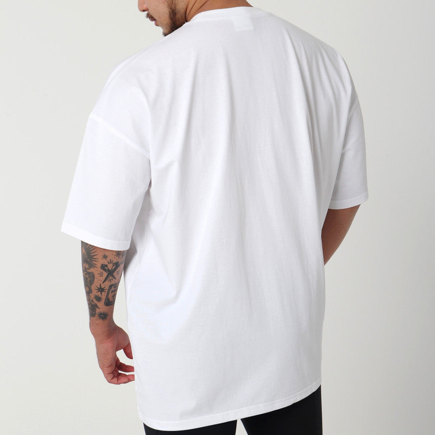 Men's Solid Color Fitness Training Running Stretch Top T-shirt