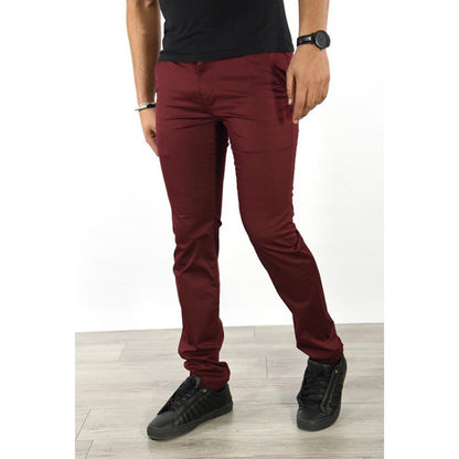 Daily Solid Color Men's New Casual Trousers