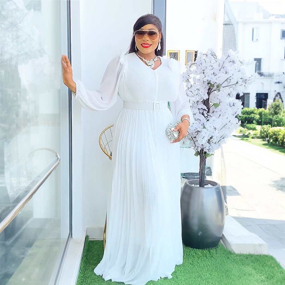 Fashion Personality New Beaded Women's Clothing Dress