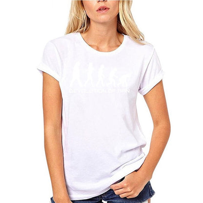 Round neck short sleeve T-shirt