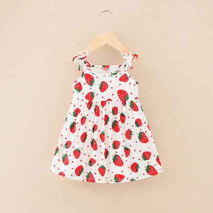 Children's Ins Style Princess Suspender Dress