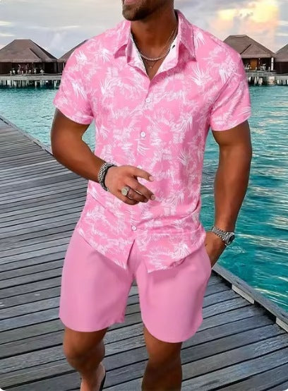 European And American Summer Menswear Shirt Casual Loose