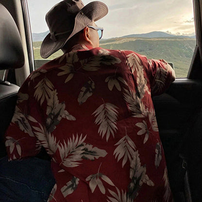 Hawaii Ice Silk Beach Printed Shirt