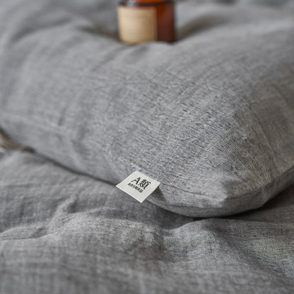 Japanese-style Pure Cotton Double-layer Wrinkle Yarn Four-piece Jacquard Beddings