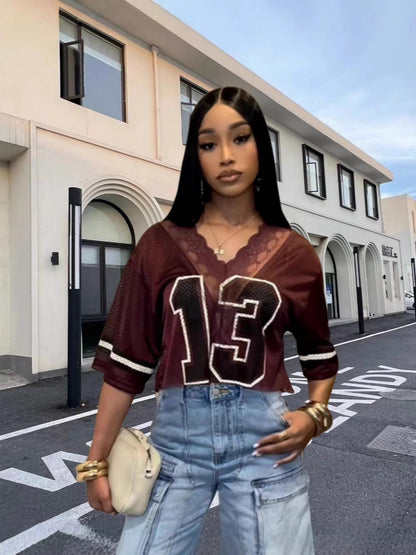 Women's Fashion Casual All-match Short-sleeved Top