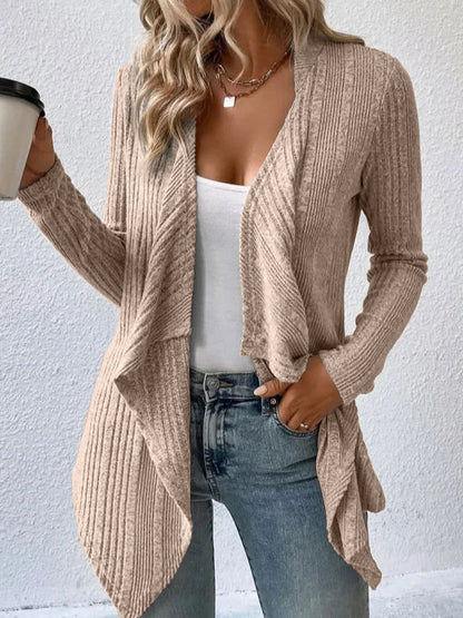 Cardigan Long Sleeve Sweater Casual Women's Clothing