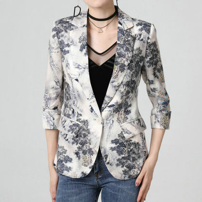 Digital printed suit