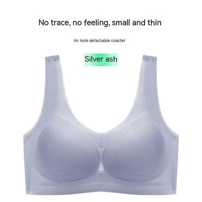 Women's Fashion Ice Silk Wireless Vest Underwear