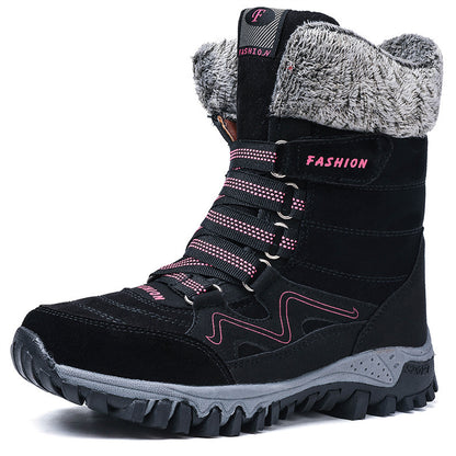 Snow boots high-top plus velvet padded non-slip cotton boots
